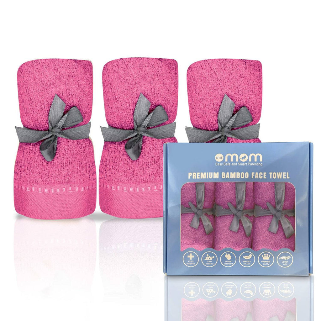 Bamboo Premium Face Towel Adult (Set of 3) - DOTMOM