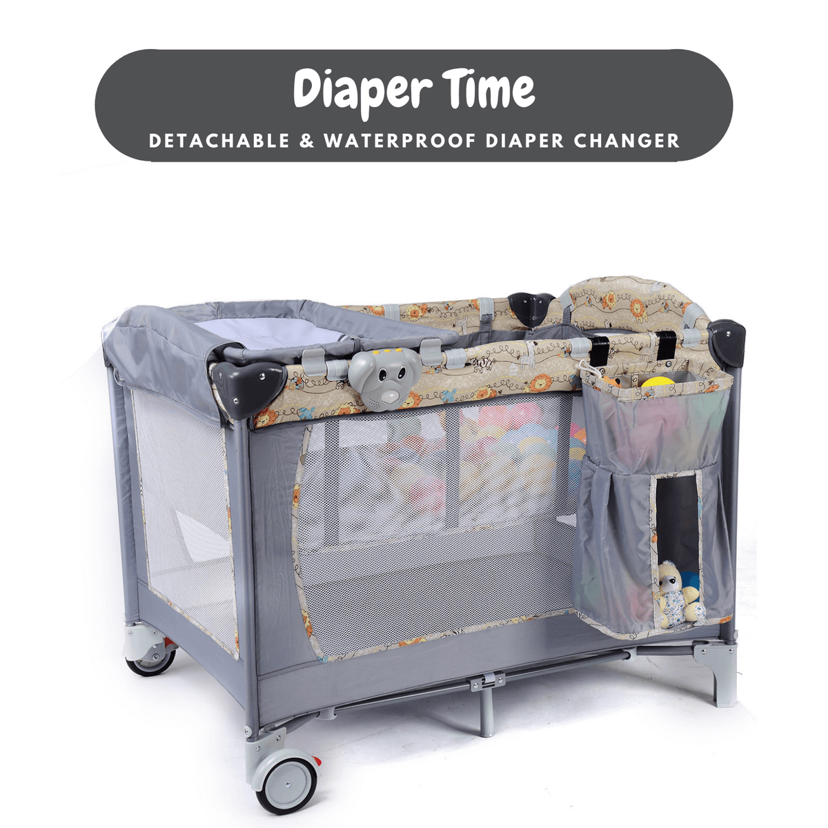 Portable Smart Crib Cot DOTMOM
