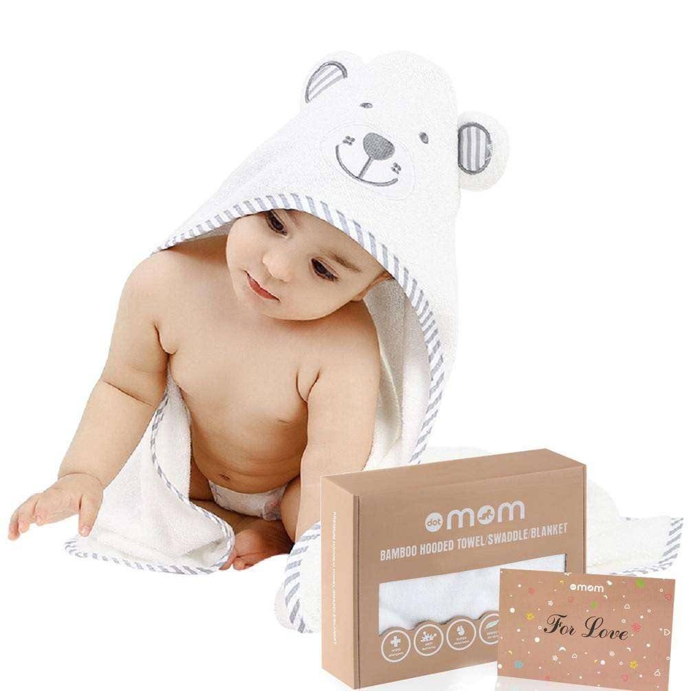 Bamboo Hooded Towel/Wrapper - DOTMOM